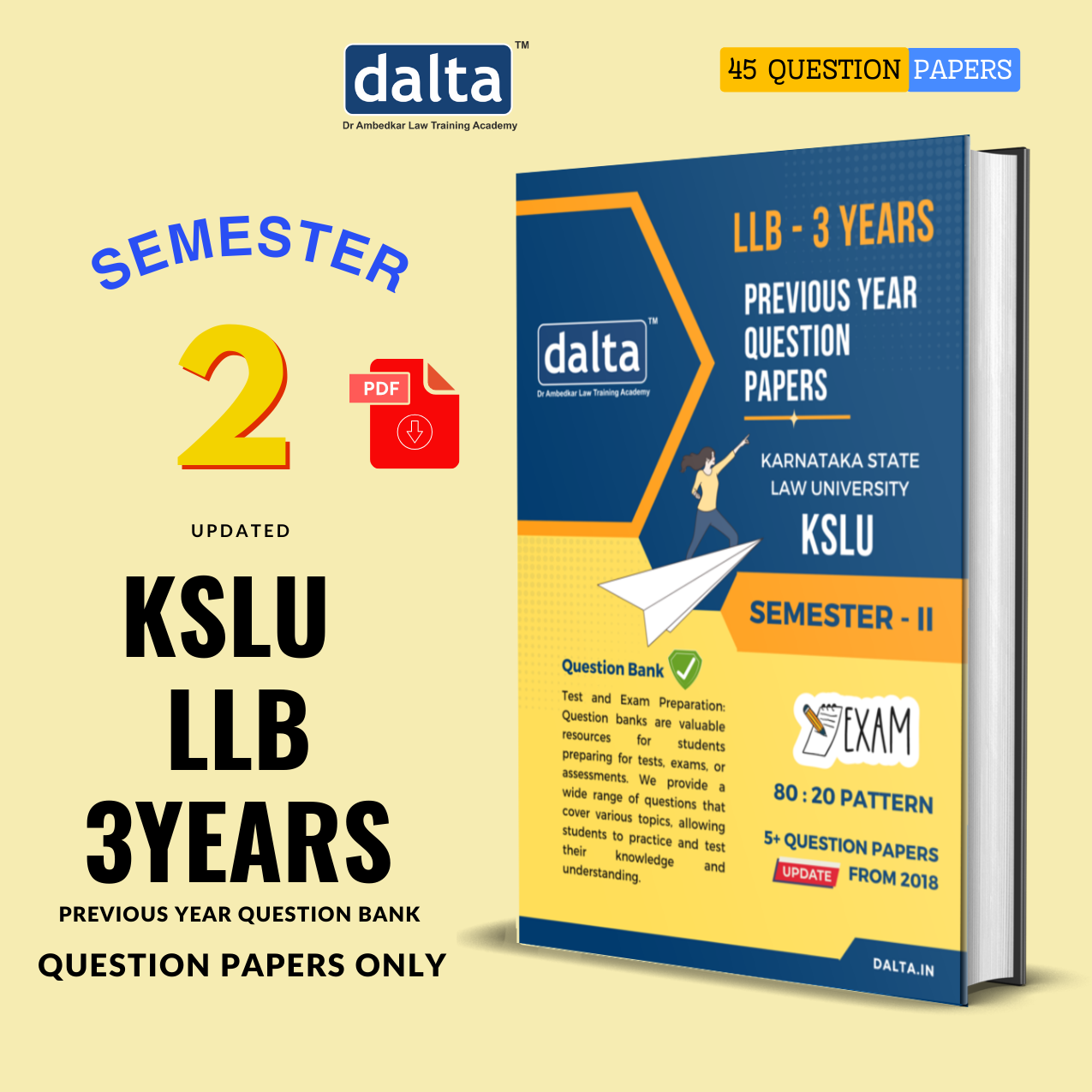 Semester-II Kslu- Question Bank 80 : 20